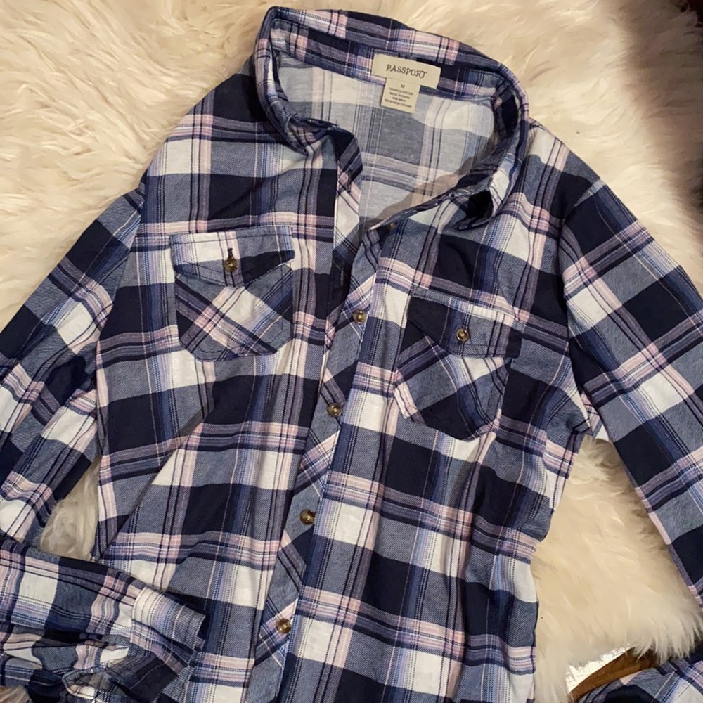 Plaid Button Up - Picture 3 of 7